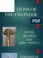 Functions of The Engineer