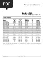 Z86e0412psc PDF