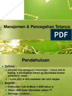 Manajemen Dan Pencegahan Tetanus