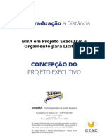 Concepção Do Projeto Executivo - Apostila