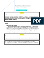 Director S Notebook Structure 1