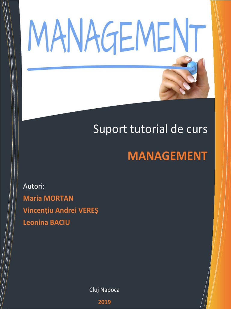 Suport de Curs Management ID - 2019 PDF | PDF