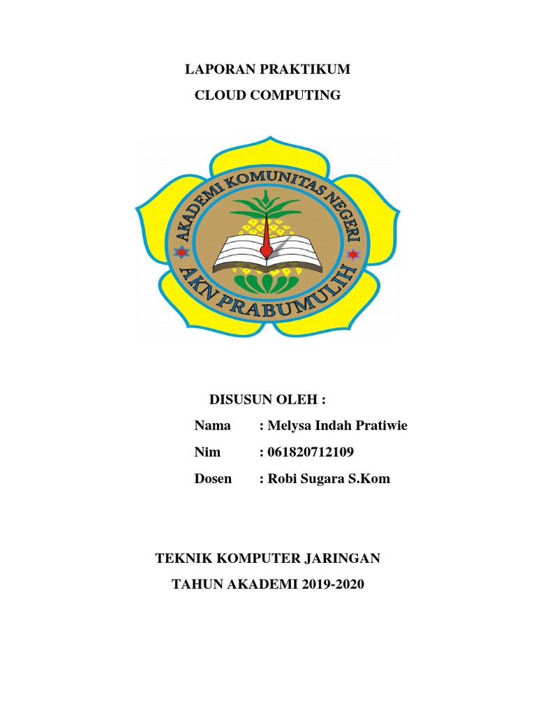 Laporan Praktikum Cloud Computing | PDF | Bisnis | Teknologi & Rekayasa