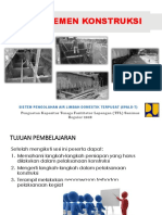 PB 6.1. Pendampingan Pelaksanaan Konstruksi 2018