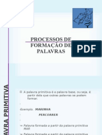 Processos de Formação de Palavras