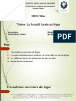 La Fiscalité Locale Au Niger