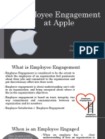 Employee Engagement at Apple