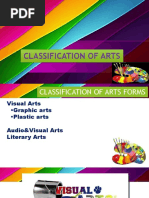 Classification of Arts