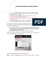 How To Upgrade The Firmware of EAP Products PDF