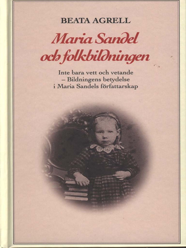 Maria Sandel Och Folkbildningen PDF bild