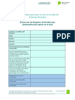 Protocolo de Registro de Evidencias PDF
