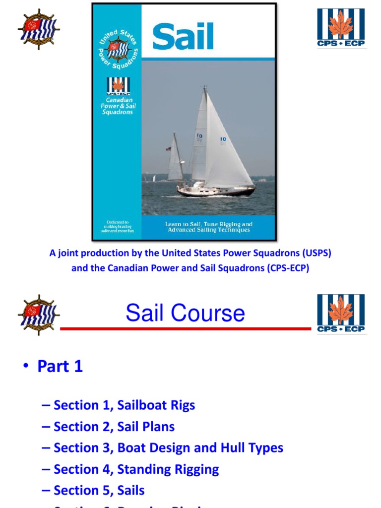 USPS Sail-Part 01 Section 01, Sailboat Rigs | PDF | Sail | Sailing Ships