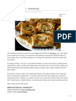 Greek Zucchini Pie Kourkouto