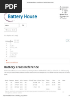 Coin/Button Cell Batteries: (Conversion Table) | PDF