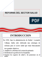 Reforma Del Sectos Salud PDF