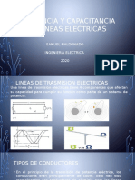 Impedancia y Capacitancia en Lineas