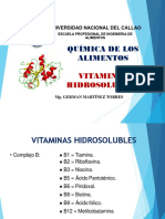 Vitaminas Hidrosolubles