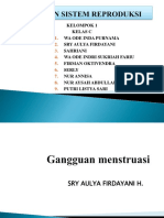 Gangguan Sistem Reproduksi