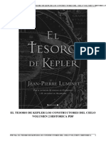 Libro El Tesoro de Kepler