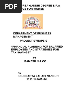 financial planning