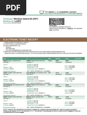 eva air baggage weight