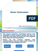 Dasar Instrumen