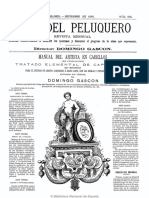 Guía del peluquero y barbero. 1-9-1880