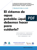 El Sistema de Agua Potable Con Imagenes PDF