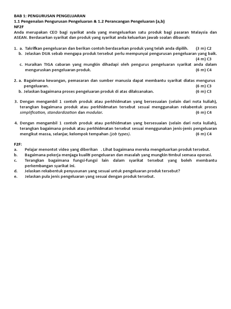 Mpc Definisi Perancangan Pengeluaran Dan Kawalan Manufacturing Planning And Control