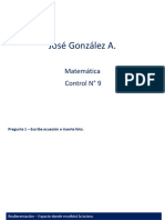 Proyecto Final N° 9 - Jose Gonzalez A.