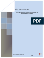 Factores Que Afectan Circulacion Del Dinero