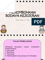 Menumbuhkan Budaya Kejujuran