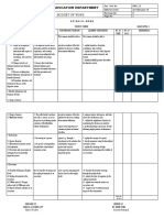 Course Outline Science 8 Quarter 4