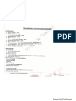 Transportation Engineering Note PDF