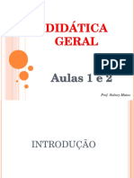 Didatica-Geral-Aulas-1-e-2.pps