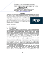 2015 - Jurnal Fakultas Teknik Analisis Kelayakan Struktur Jetty PDF