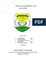 Kelompok 2 Sekretaris Dalam Menerima Tamu