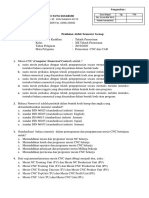 Soal Uas CNC Dan Cam 2019