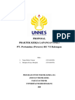 Proposal PKL Pertamina Balongan ShelginaTopaz