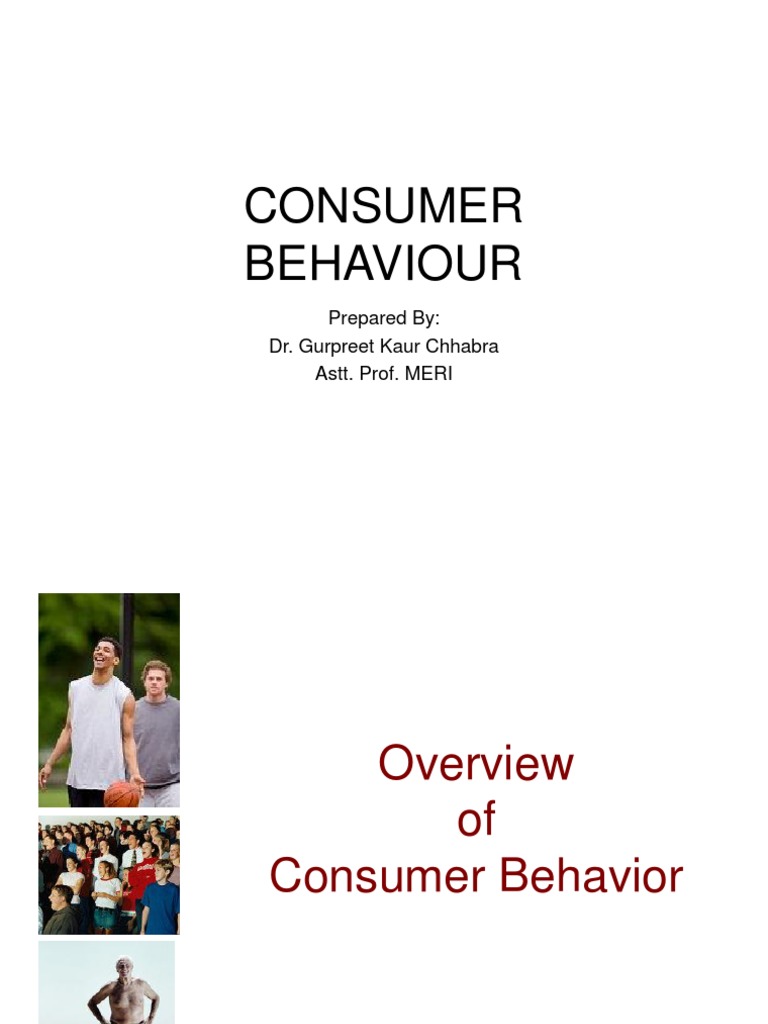 Understanding Consumer Behavior Insights | PDF | Consumer Behaviour ...