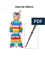 Disfraz de Piñata