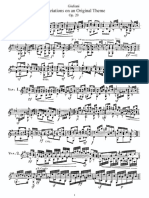 6 Variations On An Original Theme, Op. 2 - Mauro Giuliani