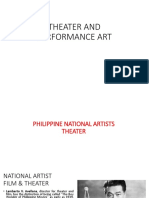 Theater and Performance Art