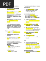 Mechanism of Muscle Contraction Reviewer