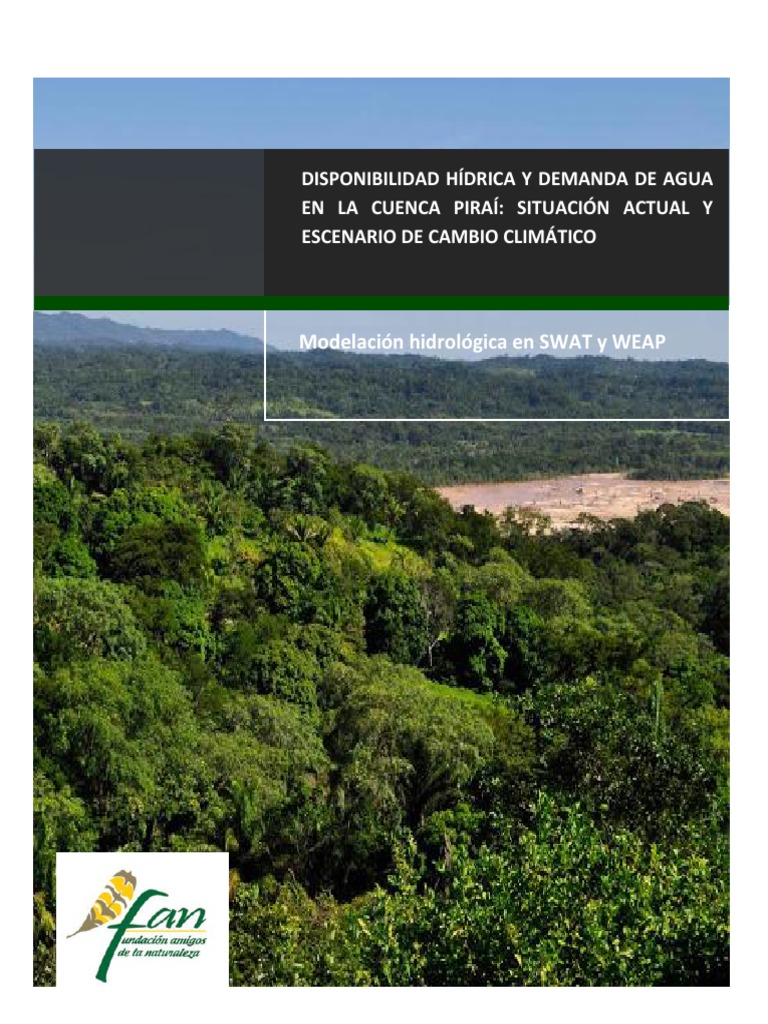 Oferta y Demanda de Agua P PDF | PDF | Precipitación | Hidrología