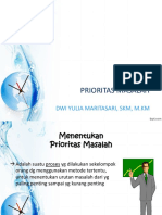 Sesi 5 - PRIORITAS MASALAH