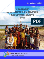 Statistik Kesejahteraan Rakyat Kabupaten Mappi 2019