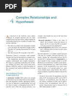 Hypotheses writing Chapter