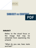 Session 3 - Subject Content Critiquing