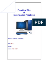 Ip Practical File 2019-20